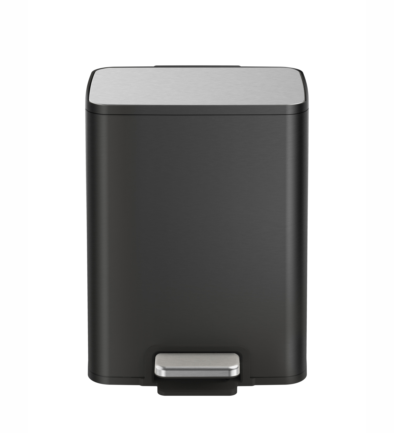 Eko 9161 Marina Fingerprint resistant Step Bin Black