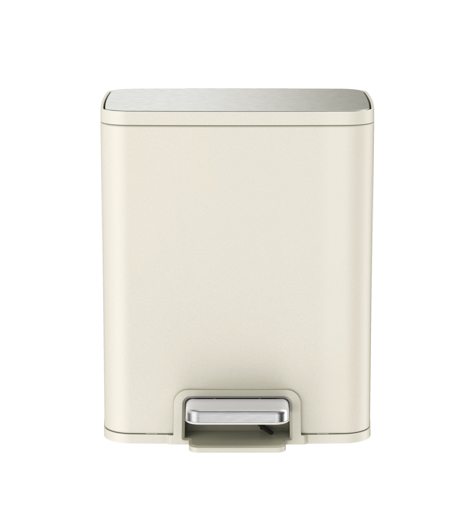 Eko 9161 Marina Fingerprint resistant Step Bin Vannila
