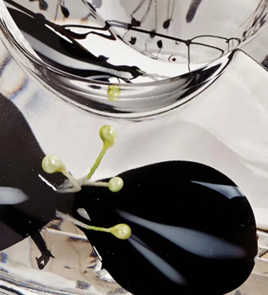 Agua Acrylic Acrylic Name Card Holder Black