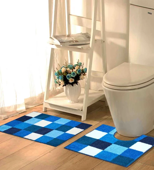 Bona Super Soft Bath Mat Blue