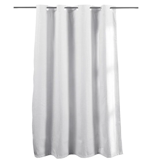 Flip Flop Shower Curtain with Liner Shower Curtain White