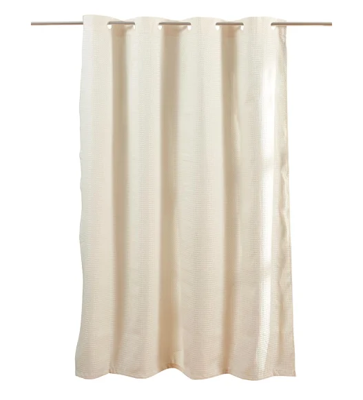 Flip Flop Shower Curtain with Liner Shower Curtain Ivory