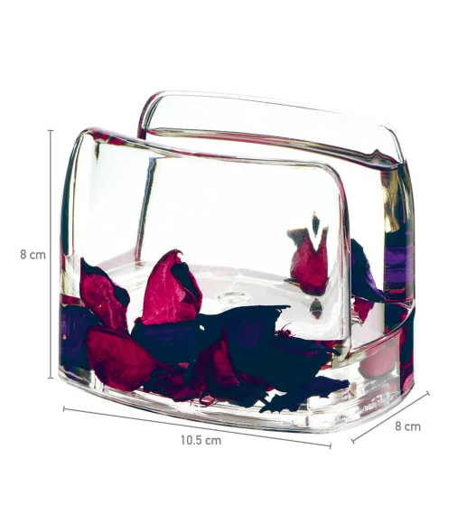 Agua Acrylic Acrylic Napkin Holder Pink