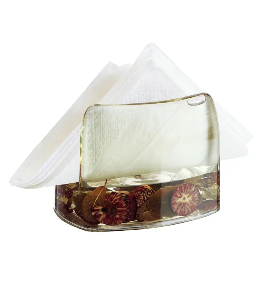 Agua Acrylic Acrylic Napkin Holder Brown