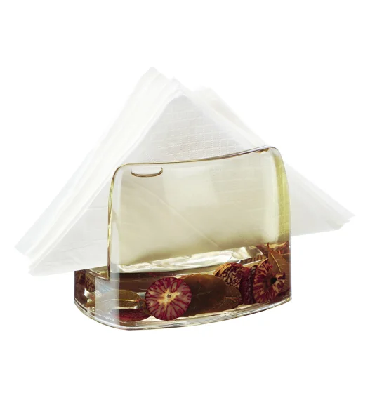 Agua Acrylic Acrylic Napkin Holder Brown