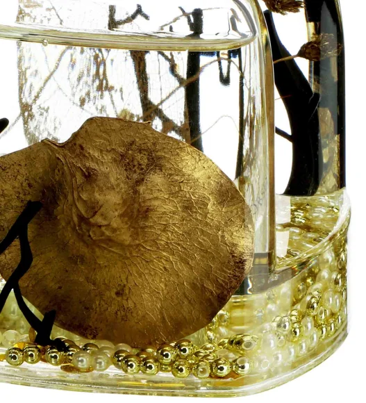 Agua Acrylic Acrylic Napkin Holder Golden