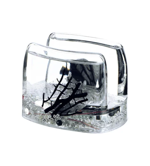 Agua Acrylic Acrylic Napkin Holder Silver