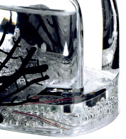 Agua Acrylic Acrylic Napkin Holder Silver