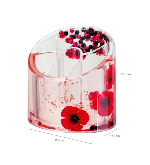 Agua Acrylic Acrylic Fork Holder Red
