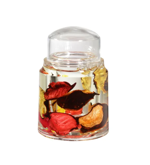 Agua Acrylic Acrylic Toothpick Holder Rust