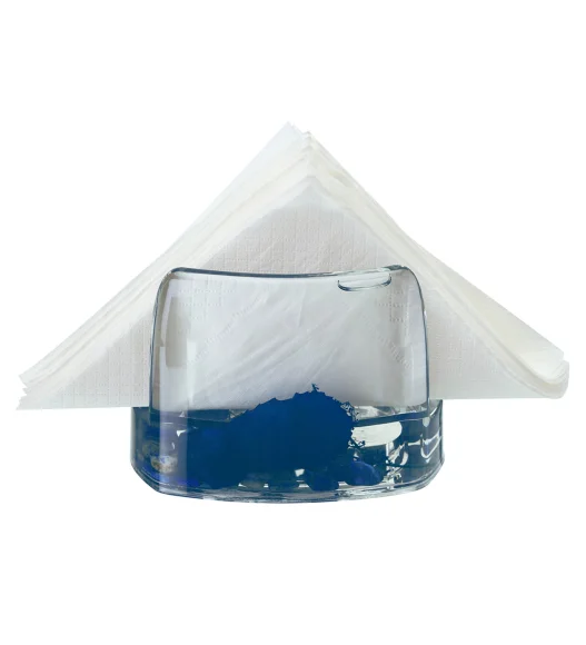 Agua Acrylic Acrylic Napkin Holder Blue