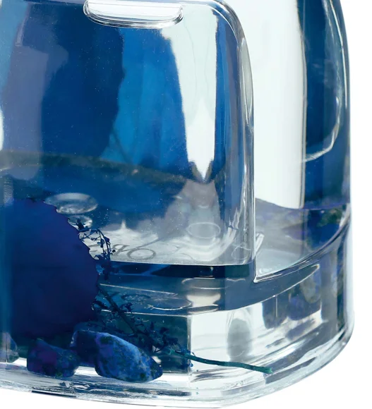 Agua Acrylic Acrylic Napkin Holder Blue