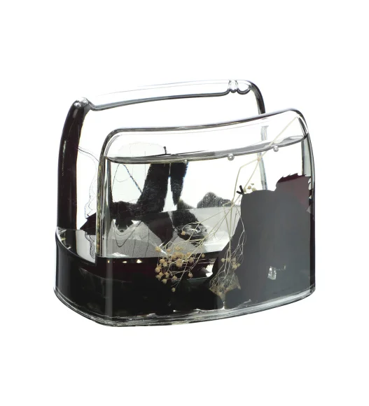 Agua Acrylic Acrylic Napkin Holder D.Brown