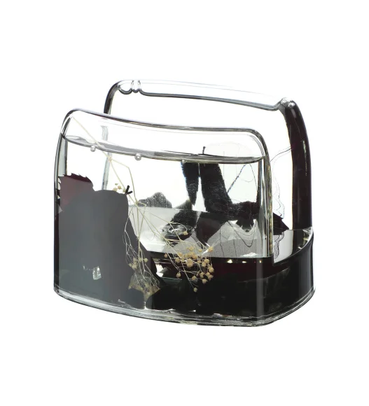 Agua Acrylic Acrylic Napkin Holder D.Brown