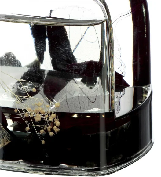 Agua Acrylic Acrylic Napkin Holder D.Brown