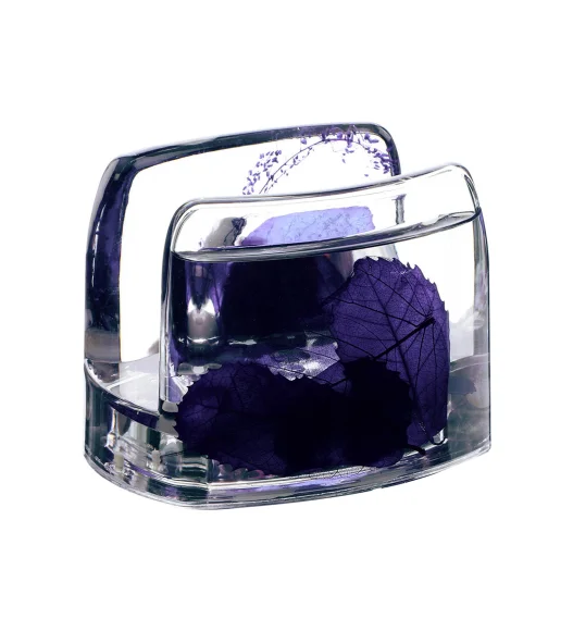 Agua Acrylic Acrylic Napkin Holder Purple