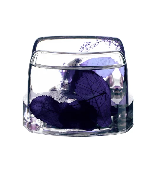 Agua Acrylic Acrylic Napkin Holder Purple