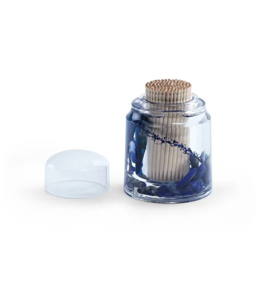 Agua Acrylic_Acrylic_Toothpick Holder_Blue