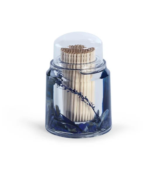 Agua Acrylic_Acrylic_Toothpick Holder_Blue