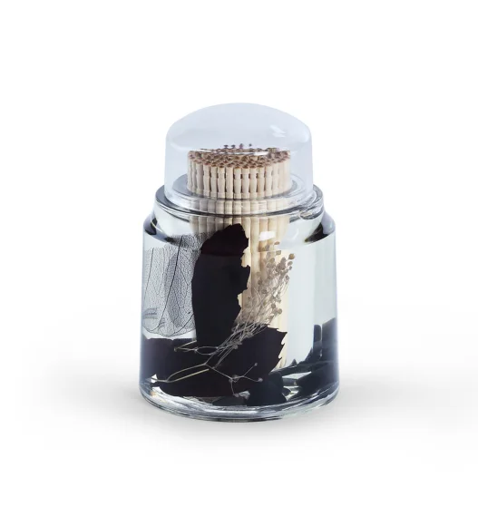 Agua Acrylic Acrylic Toothpick Holder D.Brown