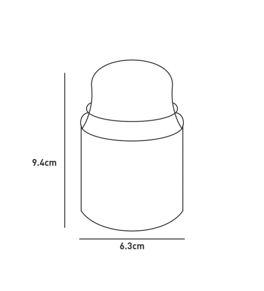 Agua Acrylic Acrylic Toothpick Holder D.Brown