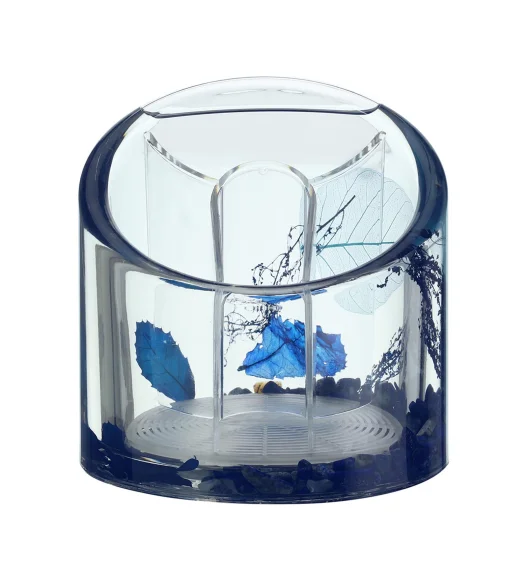 Agua Acrylic Acrylic Fork Holder Blue