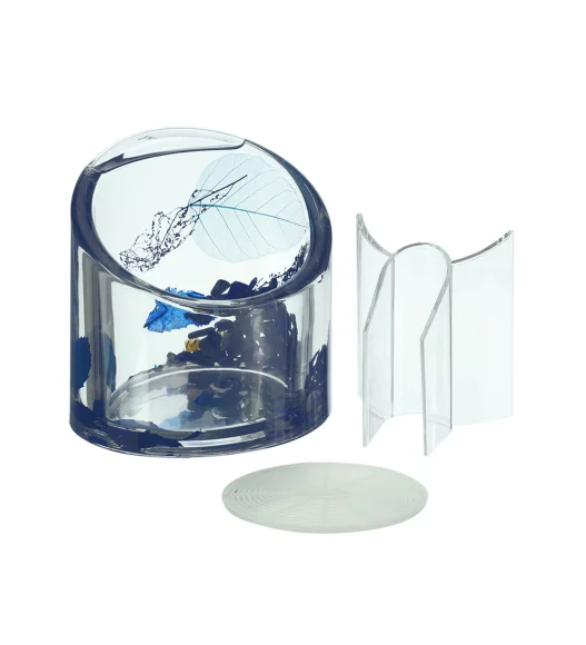 Agua Acrylic Acrylic Fork Holder Blue