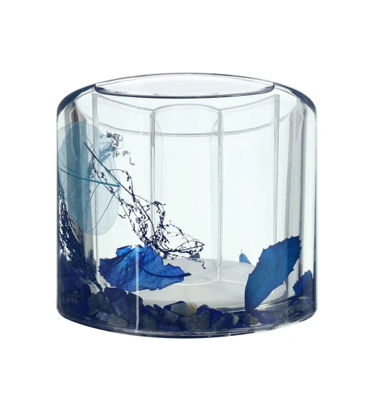 Agua Acrylic Acrylic Fork Holder Blue