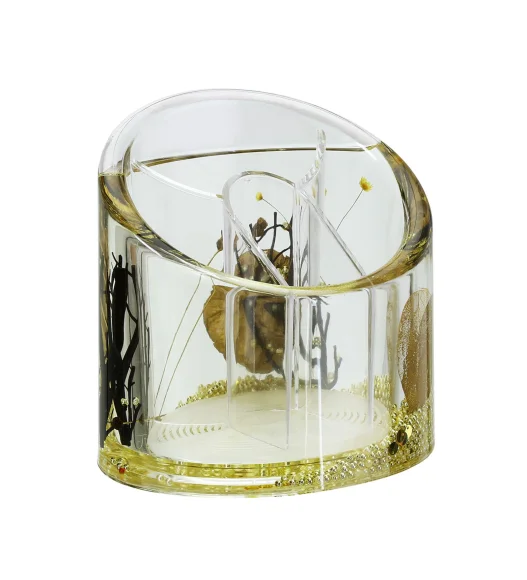 Agua Acrylic Acrylic Fork Holder Golden