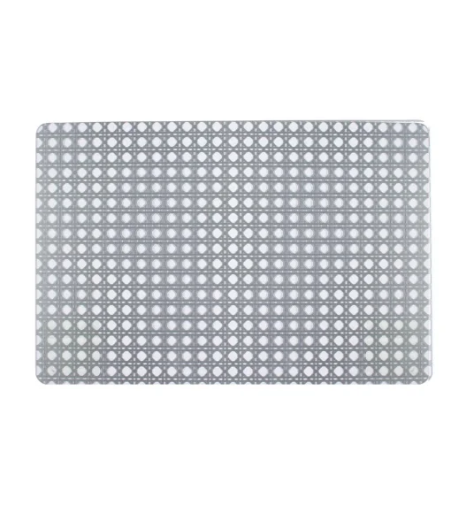 Idyll Set Of 6 PVC Table Mat Silver