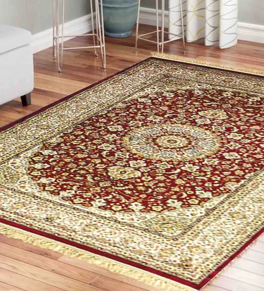 Belluchi Classical Runner Cream Maroon