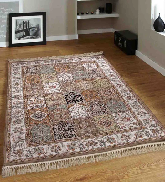 Belluchi Classical Carpet Multi and Brown
