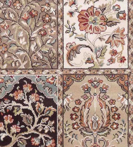 Belluchi Classical Carpet Multi and Brown