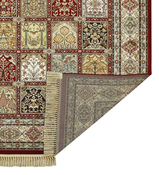 Belluchi Classical Carpet Multi and Maroon