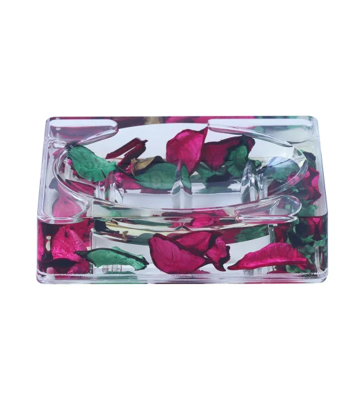 Agua Acrylic Acrylic Soap Dish Green
