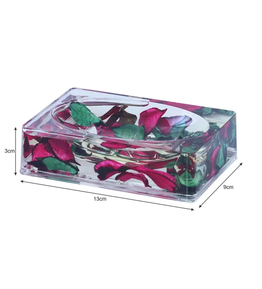 Agua Acrylic Acrylic Soap Dish Green