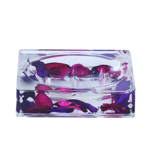 Agua Acrylic Acrylic Soap Dish Pink