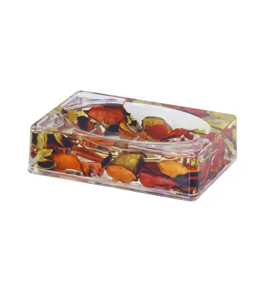 Agua Acrylic Acrylic Soap Dish Rust