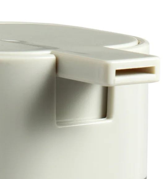 Agua Crystal Acrylic Soap Pump Beige
