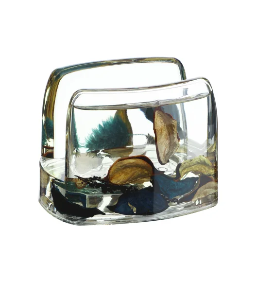 Agua Acrylic Acrylic Napkin Holder Dark Brown