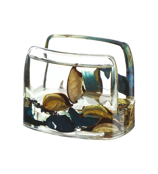 Agua Acrylic Acrylic Napkin Holder Dark Brown
