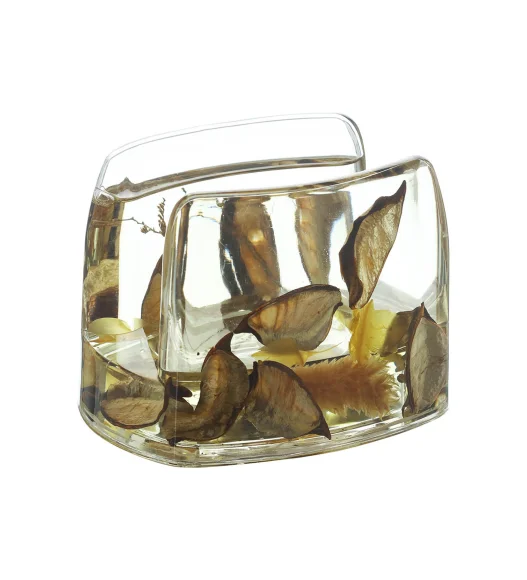 Agua Acrylic Acrylic Napkin Holder Yellow