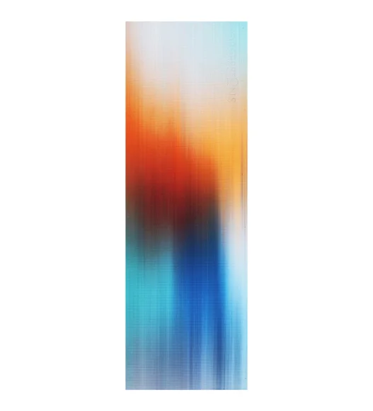 Printed (Yoga Pedia) Anti skid Yoga Mat Yoga Pedia Multi