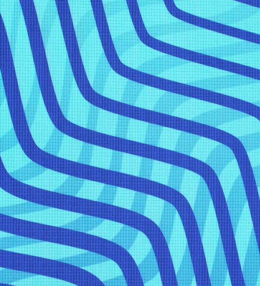 Printed (Yoga Pedia) Anti skid Yoga Mat Yoga Pedia L.Blue