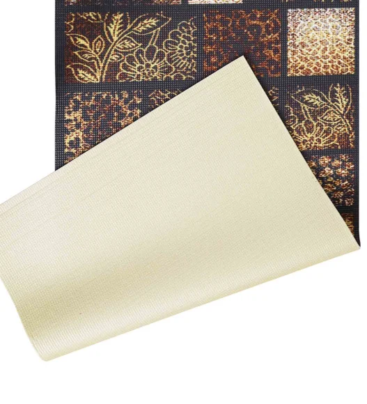 Printed (Yoga Pedia) Anti skid Yoga Mat Yoga Pedia Brown