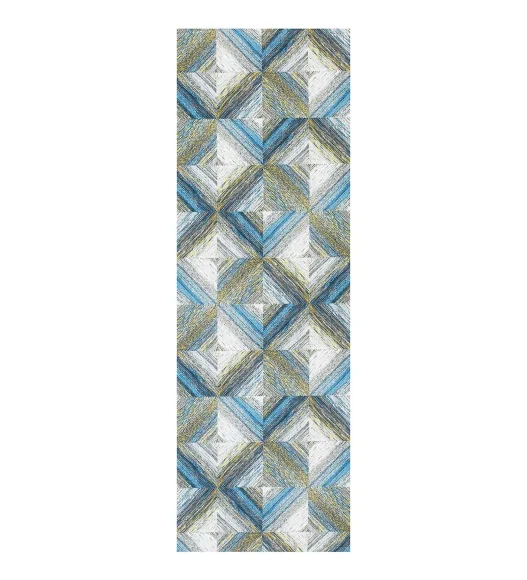 Printed (Yoga Pedia) Anti skid Yoga Mat Yoga Pedia Teal