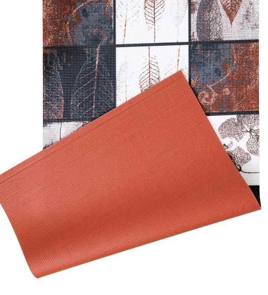 Printed (Yoga Pedia) Anti skid Yoga Mat Yoga Pedia White