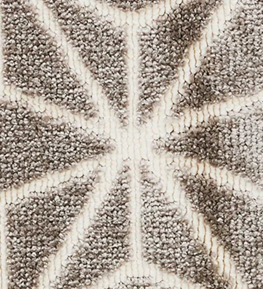 Reflex New Geometric Carpet Cream and Brown