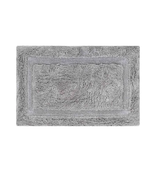 Ozen Anti skid Cotton Bath Mat Grey