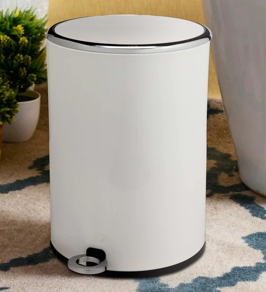ANDAZ 6856 Fingerprint Resistant Step Bin White